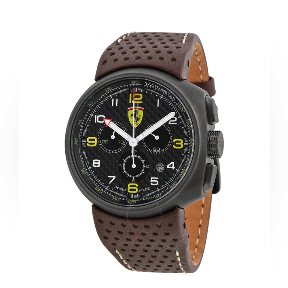 FERRARI F1 Fast Lap Carbon Fiber Dial Chronograph Men's Watch